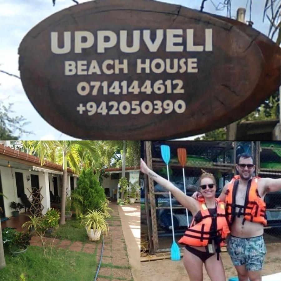 Uppuveli Beach House Trincomalee Esterno foto